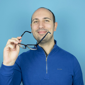 Luca Marzo con saluto