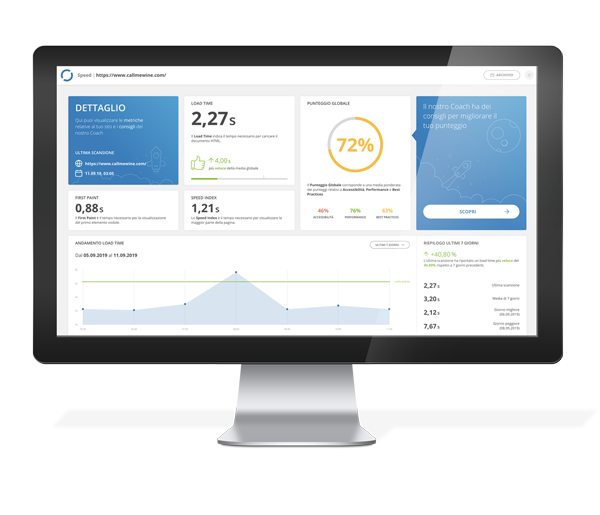 Misura le performance e la velocità di caricamento di un sito web